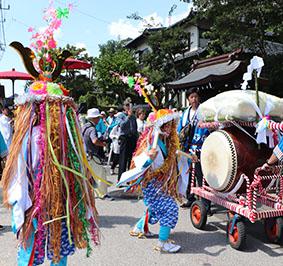 【千栗八幡宮】式年祭・奉幣祭奉納行列浮立の画像